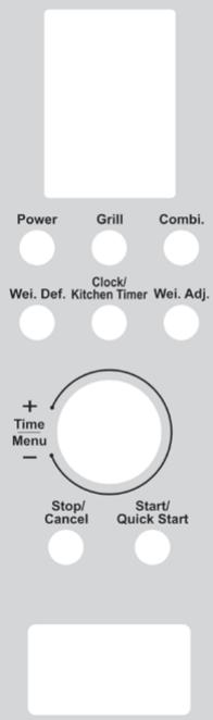 ECG MTD 2390 VGSS - Use of microwave and grill cooking materials - 2