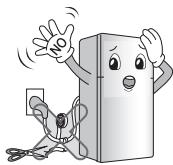 LG GTB523SWCZD - Do not extend or modify the length of the power plug. - 1