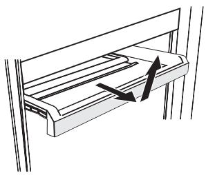 LG GTB523SWCZD - How to remove the Pull Out Tray - 1