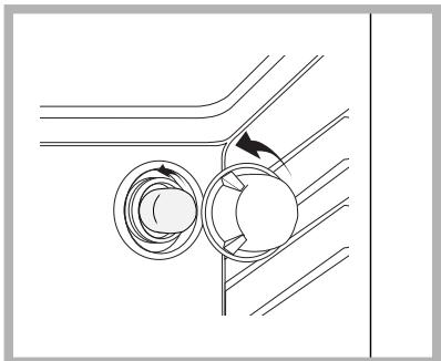 HOTPOINT FKQ 63 C HA ICE - Remplacement de l'ampoule déclairage - 1