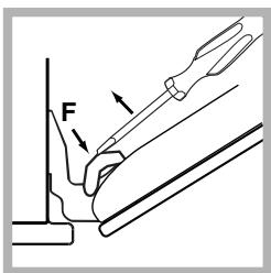 HOTPOINT FKQ 63 C HA ICE - Nettoyage de la porte - 2