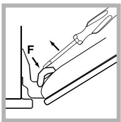 HOTPOINT FKQ 63 C HA ICE - Cleaning the oven door - 2