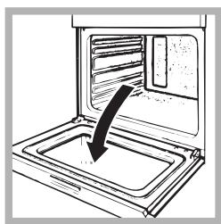 HOTPOINT FKQ 63 C HA ICE - Cleaning the oven door - 1