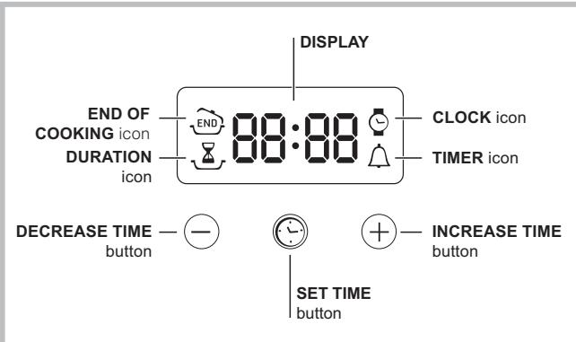 HOTPOINT FKQ 63 C HA ICE - Programming a cooking duration with delayed start - 1