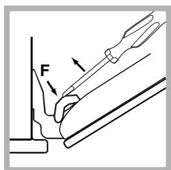 HOTPOINT FKQ 63 C HA ICE - Limpeza da porta - 2