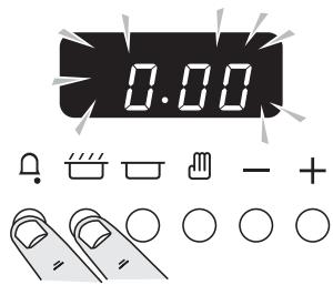 FALCON MODERN TOLEDO XT DUAL FUEL - To set the time of day - 1