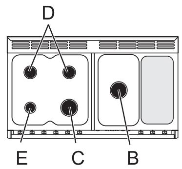 FALCON MODERN TOLEDO XT DUAL FUEL - Modification en vue de l'utilisation d'un autre gaz Conversion to another gas - 3