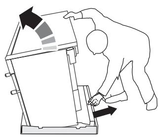 FALCON MODERN TOLEDO XT DUAL FUEL - Déplacement de la cusinière - 2