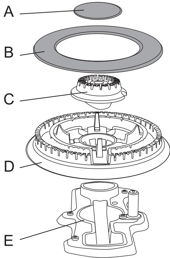 FALCON MODERN TOLEDO XT DUAL FUEL - Le brûleur de Wok - 1