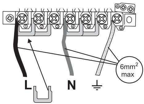 FALCON MODERN TOLEDO XT DUAL FUEL - Raccordement électrique - 2