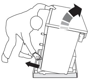 FALCON MODERN TOLEDO XT DUAL FUEL - Déplacement de la cusinière - 1