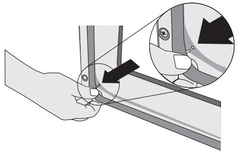 FALCON MODERN TOLEDO XT DUAL FUEL - Retrait du joint de porte du four - 1