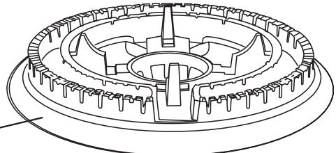 FALCON MODERN TOLEDO XT DUAL FUEL - The Wok burner - 4