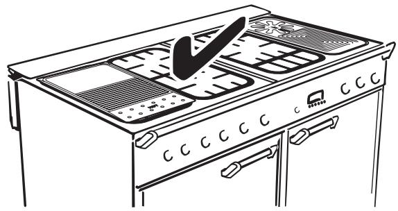 FALCON MODERN TOLEDO XT DUAL FUEL - Plaque à griller - 1