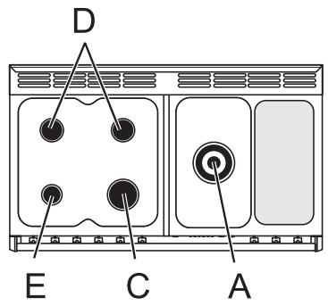 FALCON MODERN TOLEDO XT DUAL FUEL - Modification en vue de l'utilisation d'un autre gaz Conversion to another gas - 2
