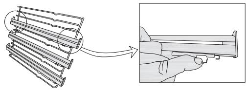 EDESA EOE-6040 X - Accessoires fournis avec le four : - 1
