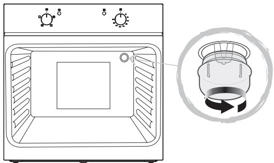 EDESA EOE-6040 X - Remplacement de l'ampoule du four - 1