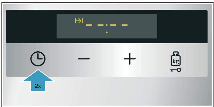 BALAY 3HB4841X0 - Setting the cooking time - 1