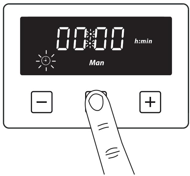 STOVES RICHMOND DELUXE 110 EI - Réglage de l'horloge - 1