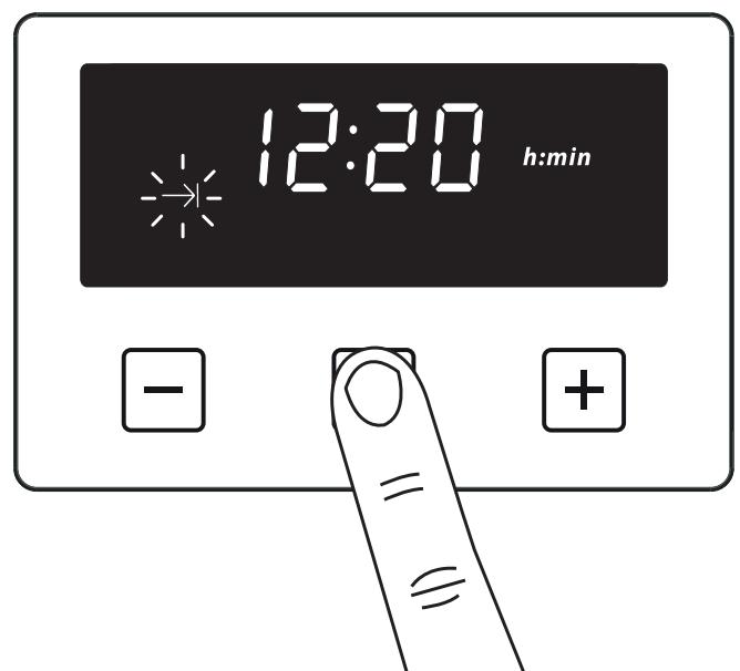 STOVES RICHMOND DELUXE 110 EI - Réglage de l'heure de fin de cuisson (l'heure à laquelle le four s'éteint) - Entièrement automatique - 1