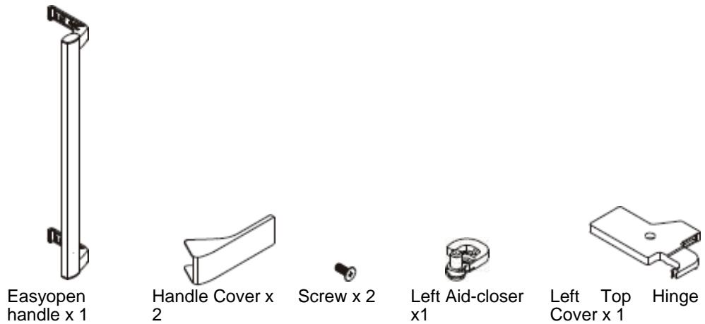BRANDT BFL8620NW - Door Reversibility - 1