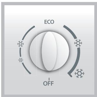 INDESIT LI8S1EW  -  LI8S2EK - Réglage de la température* - 1