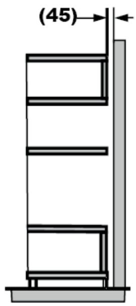 GRUNDIG GKPN66840LXPW - Möbelabmessungen für die integrierte Installation - 2