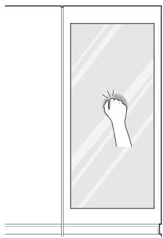 LG GSXV90MCAE  -  GSXV90PZAE -   -   -   -   -   -   -  GSXV90MBAE - Utiliser l'InstaView Door in Door - 1