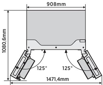 HISENSE RQ758N4SAI1 - Abrindo e fechando as portas - 1