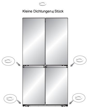 HISENSE RQ758N4SAI1 - (Falls nötig) Richten Sie die Türen aus - 1