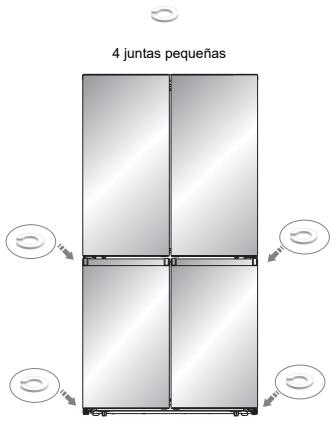 HISENSE RQ758N4SAI1 - Alinee las puertas (si fuera necesario) - 1