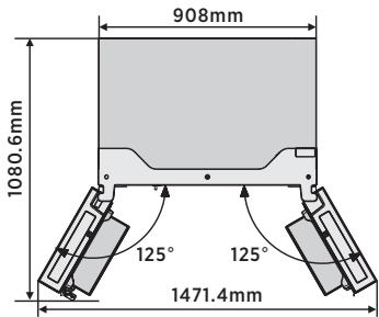 HISENSE RQ758N4SAI1 - Öffnen und Schließen der Türen - 1