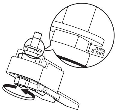 HOTPOINT SH81QXRFD - 1.3.AJUSTER LES PORTES (Selon le modele) - 4