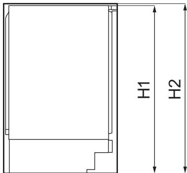 ELECTROLUX LXB2AF82S - Dimensions - 1