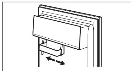 ELECTROLUX LXB2AF82S - Positionnement des étagères de porte - 1