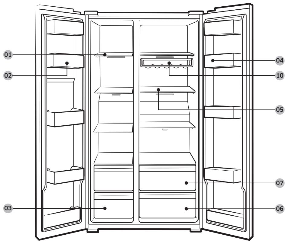 SAMSUNG RS6GA8521B1 - Modèles normaux - 1