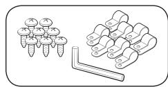 SAMSUNG RS6GA8521B1 - ÉTAPE 6 Raccordement du tuyau du distributeur d'eau (modèles applicables uniquement) - 1