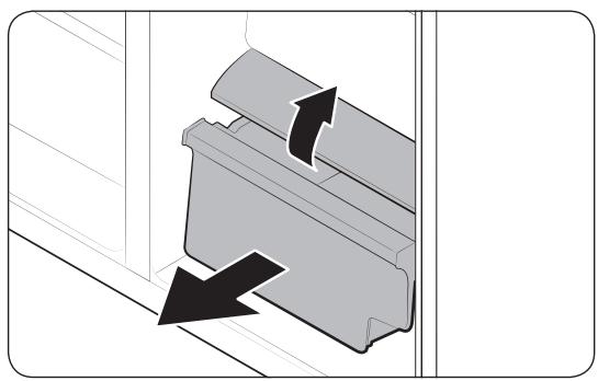 SAMSUNG RS6GA8521B1 - Schubfach für Gemüse sowie Fleisch und getrocknete Lebensmittel - 1