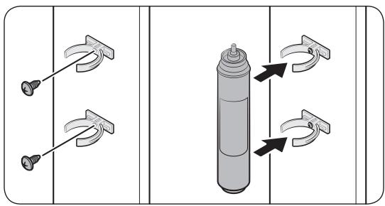 SAMSUNG RS6GA8521B1 - Pourmettrelefiltrat'eau en place - 1