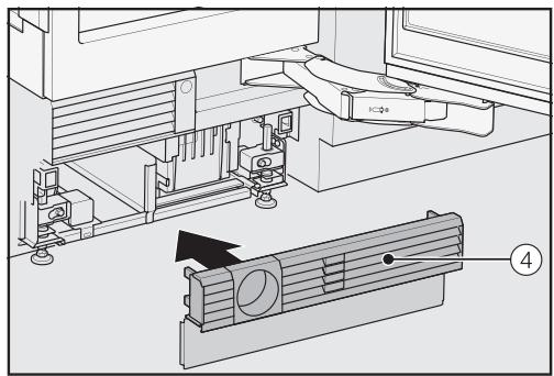 MIELE KF2902VI - KF 2902 Vi - Monter les équerres de fixation - 17