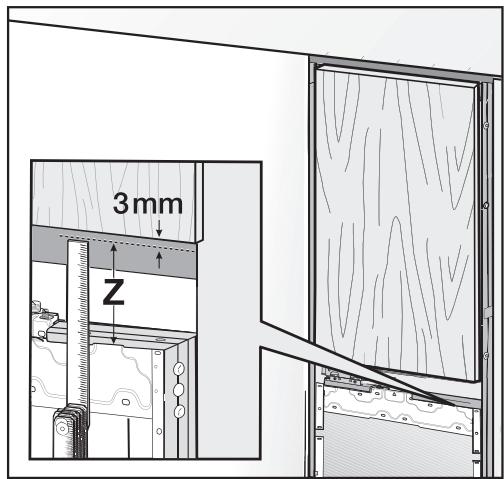 MIELE KF2902VI - KF 2902 Vi - Préparer le montage des façades de meuble - 19