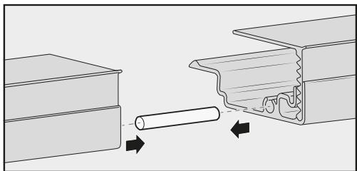 MIELE KF2902VI - KF 2902 Vi - Monter les équerres de fixation - 10