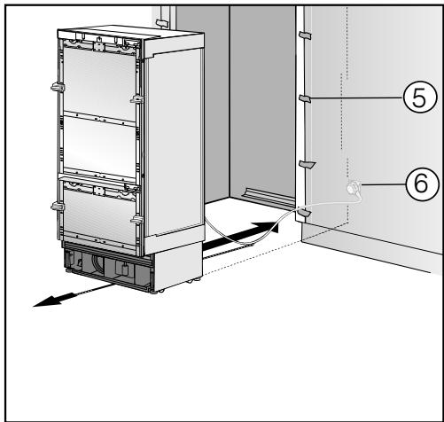 MIELE KF2902VI - KF 2902 Vi - Insérer l'appareil dans la niche d'en-castrement - 2