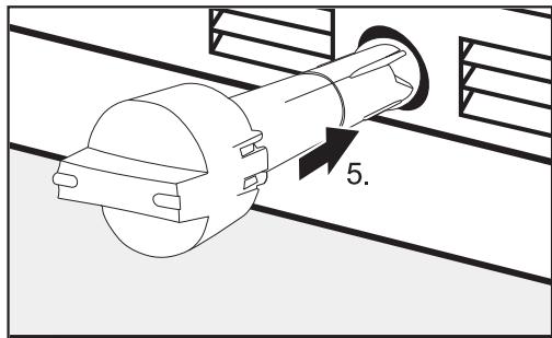 MIELE KF2902VI - KF 2902 Vi - Nettoyer le filtre à eau (filtre à tamis IntensiveClear) - 5