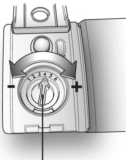 CANDY BRAVA - Regulating the rinse aid from 1 to 6 - 3