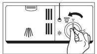 BOMANN GSP 7407 - Fill in the rinse aid - 1