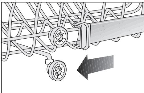BEKO FDIN84311 - Réglage de hauteur du panier vide - 2