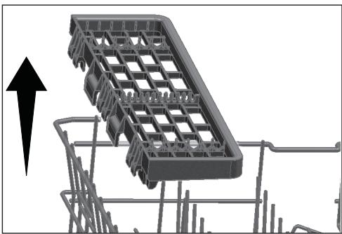 BEKO FDIN84311 - Support multifonction du panier supérieur - 2