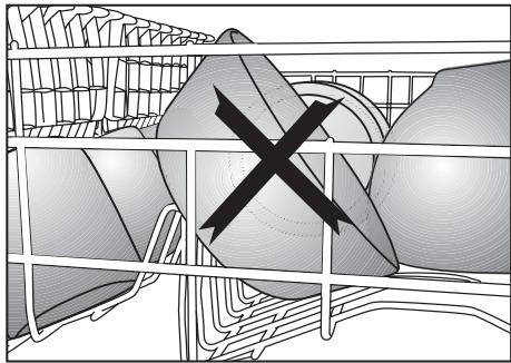 BEKO DIN34320 - Placing the dishes into the dishwasher - 6