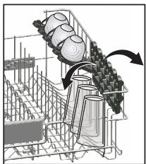 BEKO DIN34320 - Upper basket height adjustable rack - 1